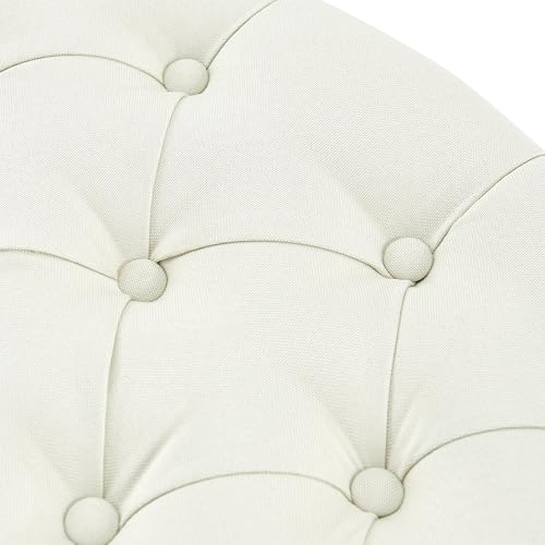 Banquette Amun Chesterfield tissu matelassé 150 cm CLP