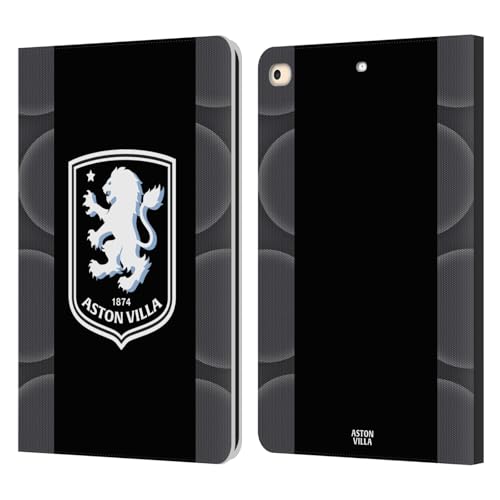 Étui portefeuille iPad 9.7 Aston Villa FC protection cuir coque tablette Apple