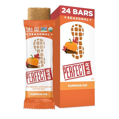 Perfect Bar, Pumpkin Pie Protein Bar, High Protein, Organic,...