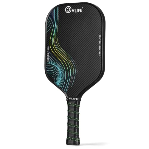 CVLIFE Pickleball Paddle Thermoformed Carbon Fiber Pickle Ball Paddle Black - image 8