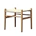 LULUDP Taburete cuadrado Taburetes Taburete de cambio Taburete Nordic de madera maciza Asiento Taburete de cuerda tejida a mano Moda Taburete de cocina creativa Salón Dormitorio Zapato Banco taburetes