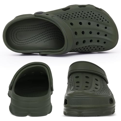 Image of Beslip Comfortable Garden Clogs for Women and Men with Medium Arch Support | Waterproof Slip-Resistant Sandals, Lightweight EVA Slip-On Shoes for Indoor Outdoor