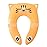 Hippypotamus Travel Potty Seat for Toddler - Folding Potty Training Seat - Portable Toilet Seat Cover for Baby & Kids (ORANGE Tiger)