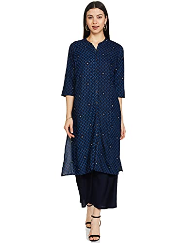 Image of Women Kurta Palazzo Set