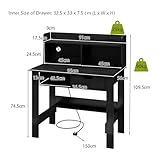 Zoom IMG-2 lifezeal scrivania con libreria porta Zoom IMG-2 lifezeal scrivania con libreria porta