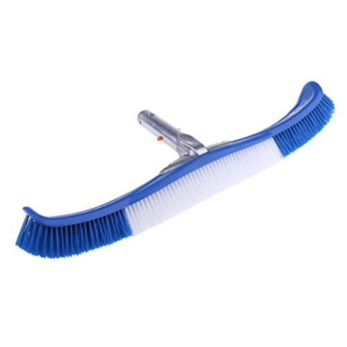 Homyl – Cabeça de escova de limpeza de piscina de 45,72 cm com azulejo para limpeza de vassoura, pis