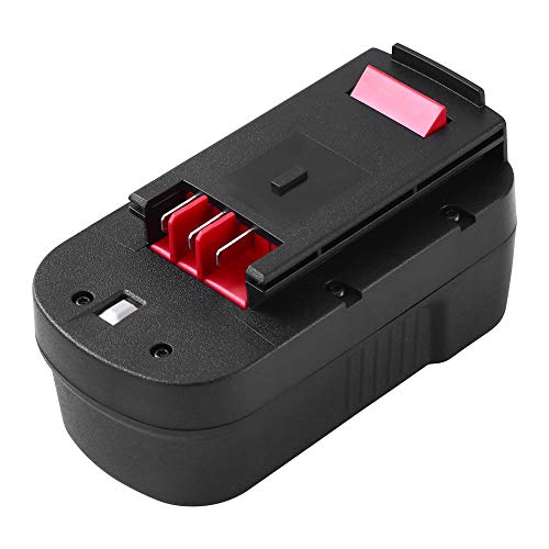 Catastro 18V 3.6Ah Batterie de Remplacement pour Black Decker Batterie NI-MH Compatible pour Black Decker Batterie HPB18-OPE HPB18 A1718 A18 A18E FSB18 FEB180S...