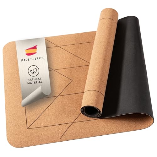 Lotuscrafts® Arise Cork Yogamatte Kork mit 100% Naturkautschuk,...