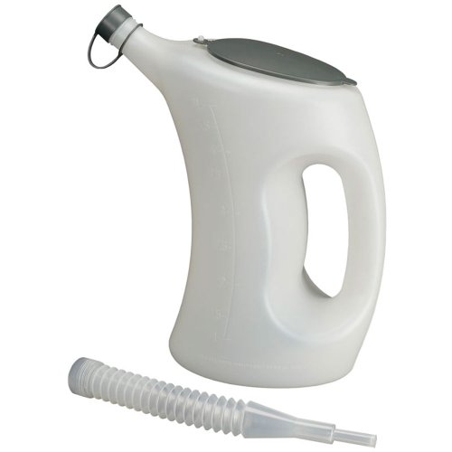 Pressol 0656240 Messbecher mit Deckel-FLA-PE, 5 l-weiß-transparent-0656240