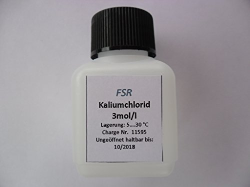 KCL 3 mol di soluzione elettrolitica/soluzione