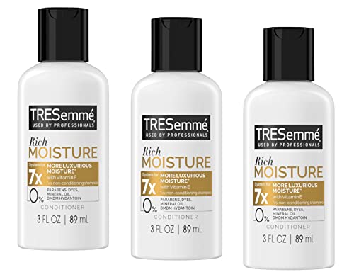Image of TRESemme Moisture Rich Conditioner, 2 Fl. Oz. (Travel Size), 3 Pack - Value Bundle