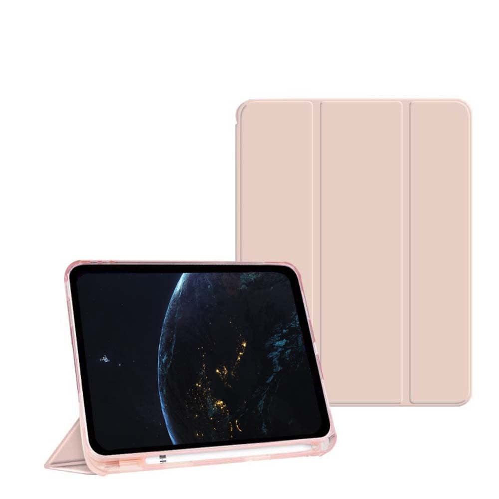 BXGH iPad Pro 11 Zoll Tasche 2022 / 2021 / 2020 / 2018, Slim Stand Hard Back Shell Smart Cover für iPad Pro 11 Zoll 4. Generation 2022 / 3. Gen 2021 / 2. Gen 2020/1. Gen 2018 -Rose