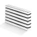 Produktbild Neodym Magnete,Mini Magnete Stark Fridge Magnets 60 x 10 x 3mm Magneten mit Kleber, Magnete für Magnettafel, Magnete Kühlschrank,Magnete für glasmagnettafel,Wand (60x10x3mm 6 Stück)