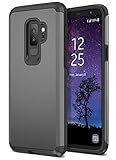 Trianium Protanium Galaxy S9 Plus Case with GXD Impact Gel Cushion and Reinforced Hard Bumper Frame [Premium Protection] Heavy Duty Covers for Samsung Galaxy S 9 Plus (2018) Phone - Gunmetal