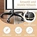 VERYTOP Rolling Salon Tray on Wheels - Adjustable Height 25