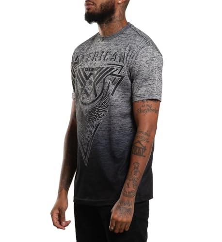 American Fighter Men's Premium T-Shirt, Short Sleeve Graphic Tee, Crew Neck4