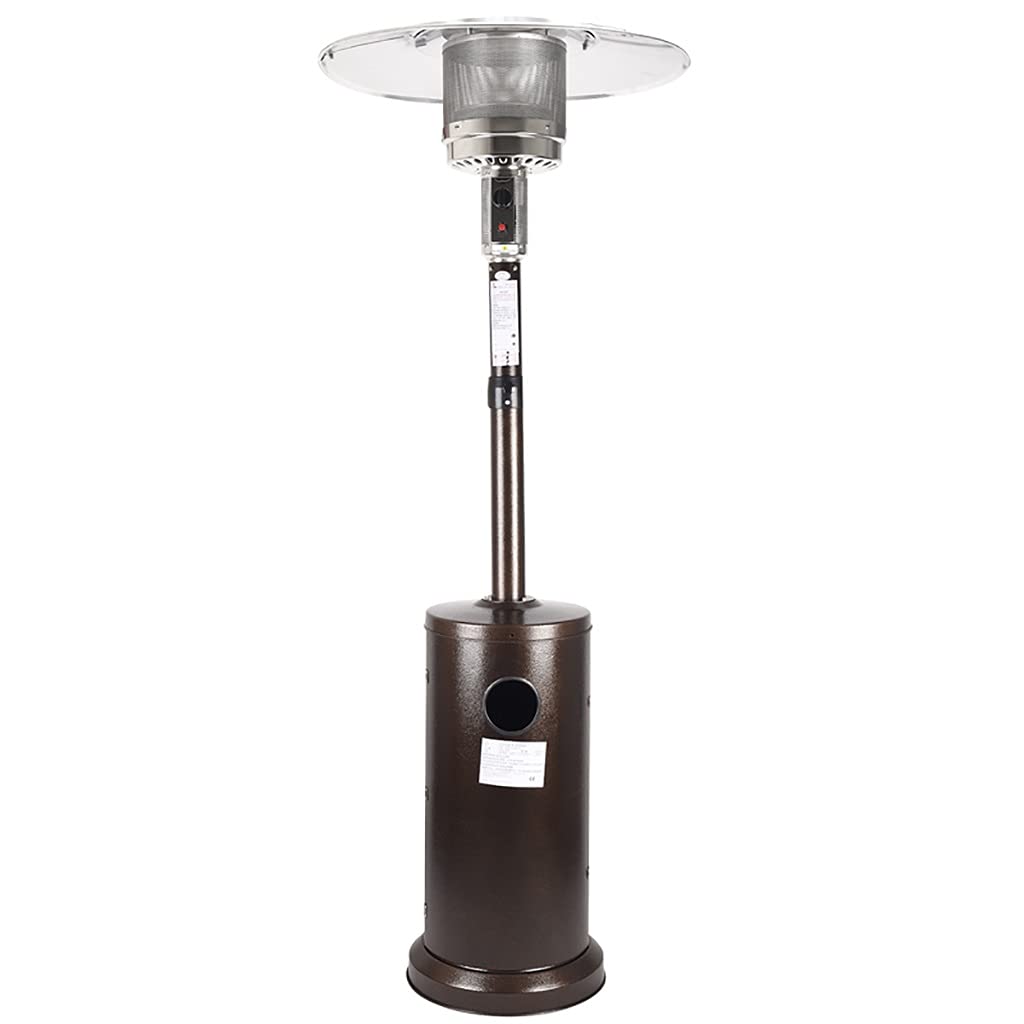 Calefacción SilteD duradera Patio SilteD SilteDs exteriores de pie premium para patio Gas Acero inoxidable para terraza Patio trasero Porche Ventilador SilteD