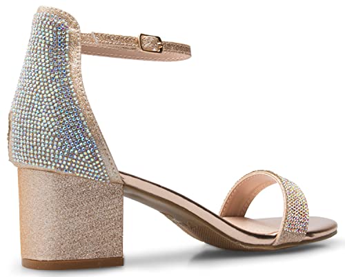 OLIVIA K Girls Classic Ballet Flat Shoes - Adorable Round Toe- Easy On Off and Comfortable,White Pu,2 M US Little Kid3