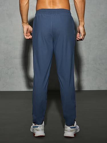 Image of TECHNOSPORT Men's Regular Fit Mid Rise Solid Plus Size Trackpants with Quick Dry, Anti Microbial, SPF50+ for Regular and Sports Use
