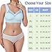 Seamless Wirefree Zenchic Bras for Older Senior Women Comfortable Wireless Daisy Bras No Underwire Push Up Anti Sagging Full Coverage Ice Silk Sports Bra Plus Size Support brasieres Green 38