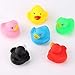 LUTER 48 Piezas Patos de Goma, Flotador y Chirrido, Pequeños Patos Coloridos,...