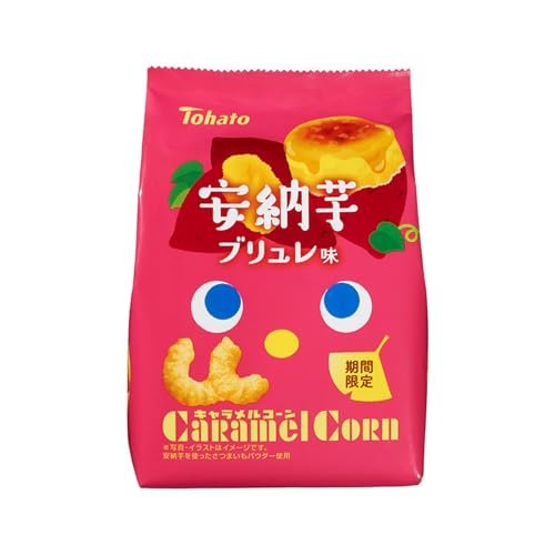 東ハト キャラメルコーン安納芋ブリュレ味 62g×12袋のサムネイル