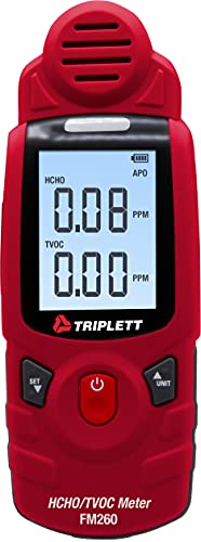 Compteur de qualité de l'air FM260 Triplett appareil mesure COV maison