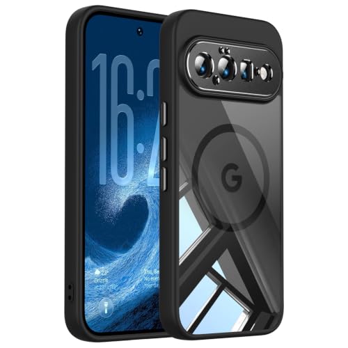Image of Magnetic Case with Clear Back for Google Pixel 11, Fit for MagSafe
