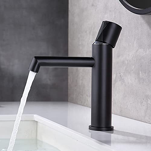 Mitigeur de lavabo à double commande chaud froid avec poignée unique - 3