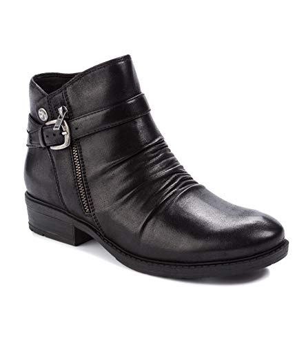 BareTraps Womens Yasmyn Closed Toe Ankle Fashion Boots, Black, Size 5.5