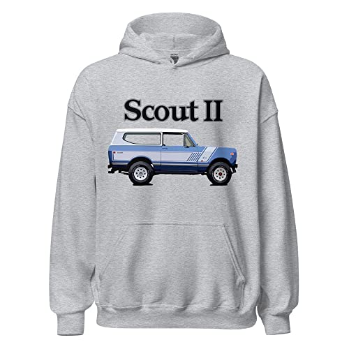 1974 International Scout II Vintage Truck Hoodie
