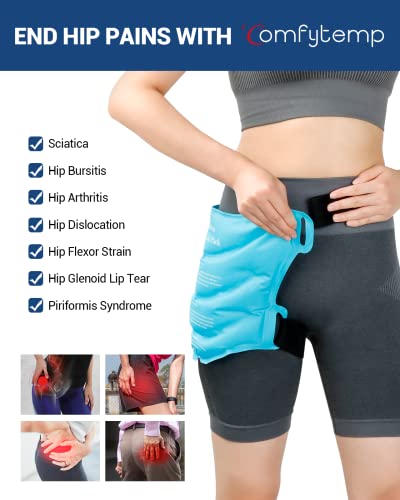 Arctic Flex Large Gel Ice Pack Wrap For Injuries Reusable (13.8" X 12.6") - Big, Flexible Cold Pack For Physical Therapy - Flat Ice Pack For Back, Hip, Knee & Shoulder - View #6