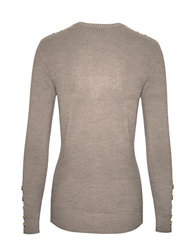 Image of Cielo Women's Solid Soft Stretch Pullover Knit Sweater