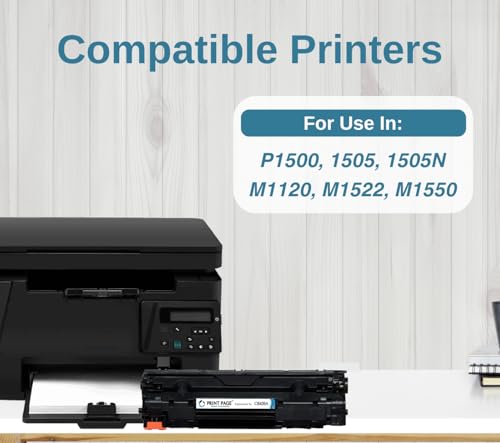 Image of 36A Toner Cartridge Compatible for LJ Printers P1500, 1505, 1505N, M1120, M1522, M1550 (1 pcs)