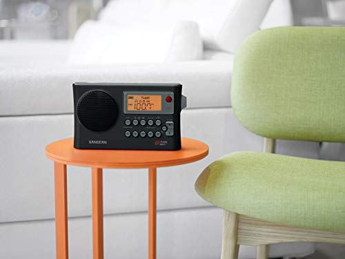 Sangean Pr-D4W Am/Fm Weather Alert Portable Radio With Bandwidth Narrowing, Am Auto Tracking #TOP2