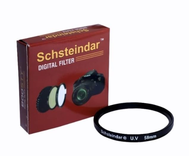 58mm UV Filter Compatible with Canon EOS 1300D/1500D/700D/200D/ 200d Mark II /3000D (Replacement for Canon Lens 18-55MM and 55-250 MM Lens)