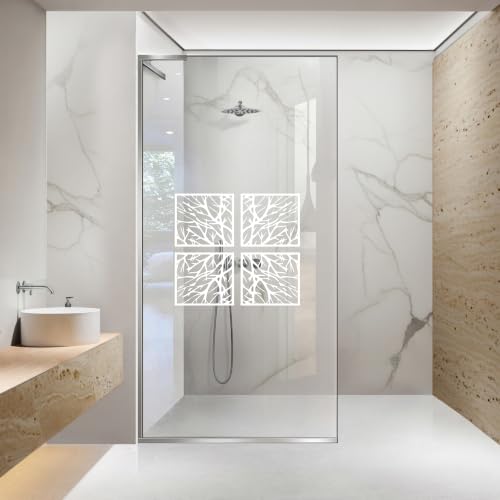 Mampara de ducha segura con cristal de 8 mm que evita vibraciones y roturas en el baño 2