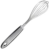 Barmix Balloon Whisk 11 Inches, Stainless Steel Egg Whip, Black