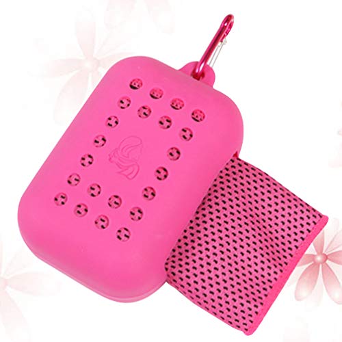 Toalha de resfriamento portátil BESPORTBLE, toalha de secagem rápida, respirável, faixa para pescoço