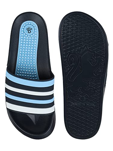 Image of Carlton London Sports Men's Cl-f-m-204 White-Black Slipper