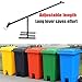 Wastemate Bin Compactor, Manual Trash Compactor, Touchless Trash Can Compactor, Home Waste Hand Tool Garbage Compactor, With Adjustable Handle for Kitchen, Restaurant, Garden