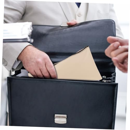 Gadpiparty 2pcs Capacity Cash Bag Zipper Pouch for Cash Lottery Ticket Holders Money Holder for Traveling2