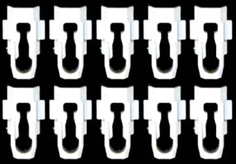 Ford Side Belt Body Fender Door Quarter Hood Trunk Molding Trim Clips 10pcs B - Foto 9