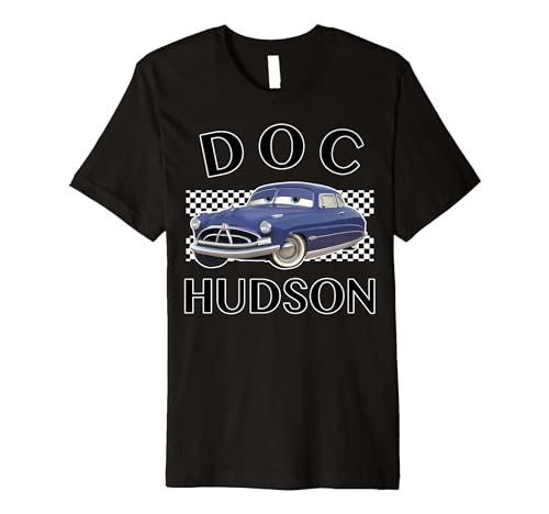 Disney Pixar Cars Doc Hudson Finish Premium T-Shirt Premium T-Shirt