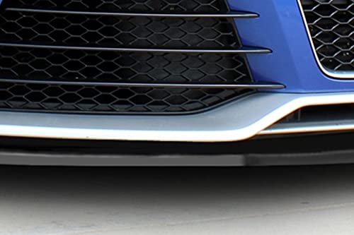 Bouche de pare-chocs frontal noir brillant pour spoiler bas TT RS 8J