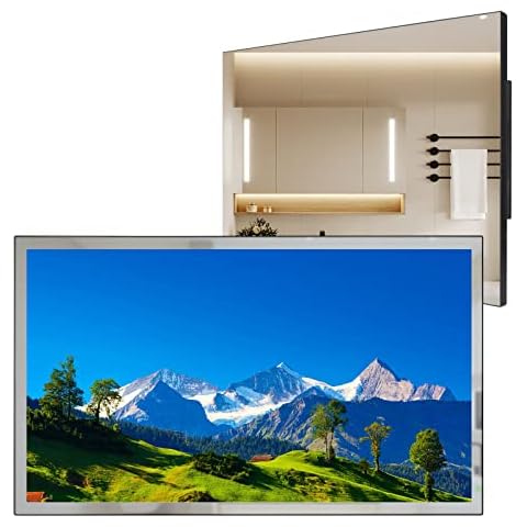 Soulaca 27 inch Smart LED Mirror TV Cover