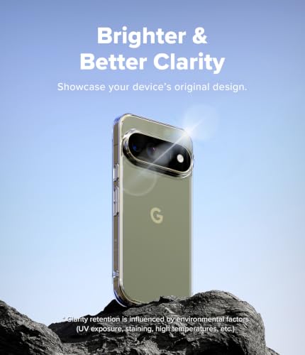 Image of Ringke Fusion for Google Pixel 11 Pro XL Case Back Cover | Clear Transparent, Shockproof, Air Pocket, Hard Back, Flexible TPU Bumper, Precise Cutouts, Original Form