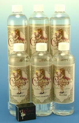 16 Oz Fragrance Lamp Oil Gift Pack and Wick - Vanilla Lovers