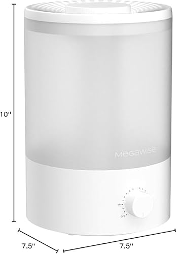 MEGAWISE Healthy Top-Refill Cool Mist Humidifiers for Bedroom SK7620 UITRASONIC HUMIDIFIER の商品画像 1