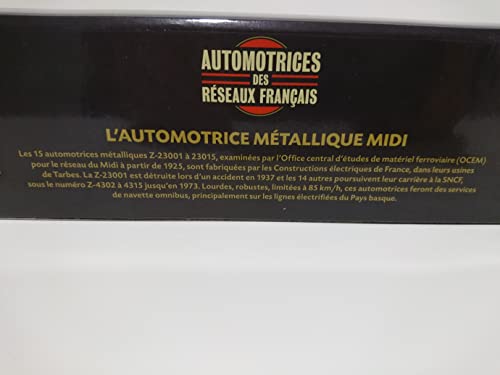 OPO 10 - Triebwagen SNCF Métallique du MIDI von 1925 HO 1/87 (Ref 010)